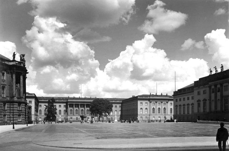 Friedrich Wilhelm University. 1938. Berlin, Germany.